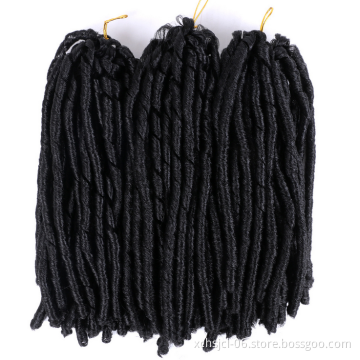 Lady Crochet Hair Distressed Soft Locs Butterfly Locs